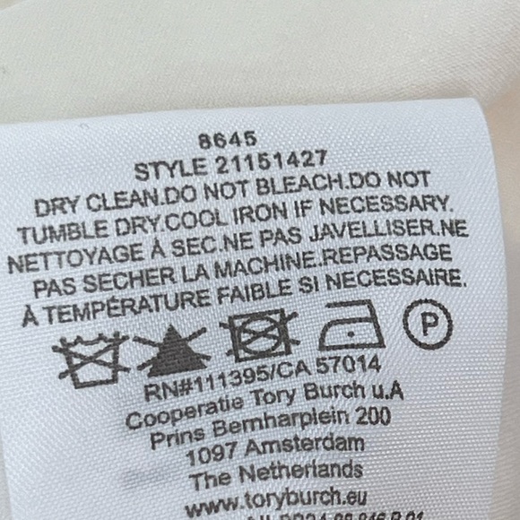 Tory Burch intricate Silk Mini Dress design. Soft & detailed flowers, EUC❣️ - Picture 10 of 11